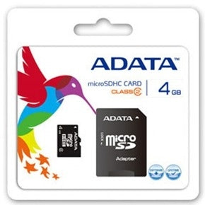 4GB Adata Micro SD Card with Adapter - Light Market