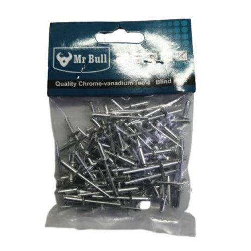 4x12mm Rivets 50 piece pack Mr Bull - Light Market