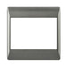 4x4 Face Plate - ECP261 Matt Silver - Light Market