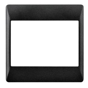 4x4 Face Plate - ECP620 Matt Black - Light Market