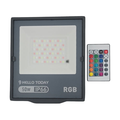 50w LED Flood Light RGB HT - Light Market
