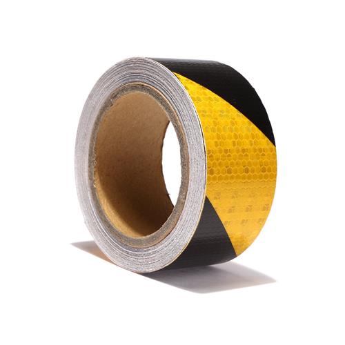 Reflective Arrow Tape 50mmx5m Black and Orange