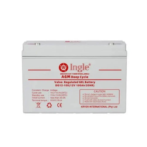 12v 100Ah Rechargeable Gel Battery DG-12-100
