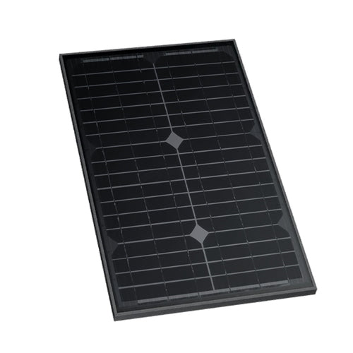 30W Black Frame Mono Solar Panel