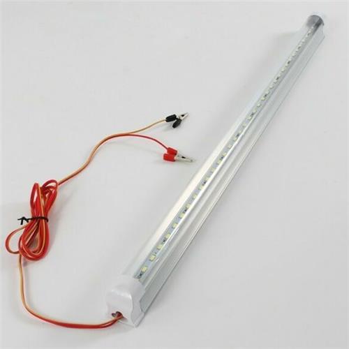T8 2Ft 12v 15w LED complete fitting with clamps