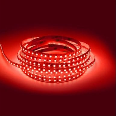5v 5mm 2835 120 LED Luma 20 Strip Light IP20 10m Roll Red Bing Light - Light Market