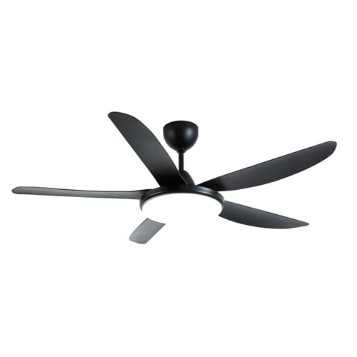65W  5 Blade Ceiling Fan Black 3CCT - FL2301