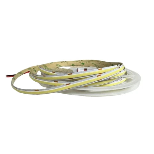 24v 8mm 320 LED Halo Beam COB Strip light IP20 6500k 10m Roll Bing Light
