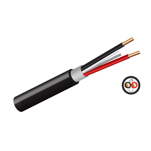 6mm 4 Core Cabytre Cable With Earth Black - Light Market