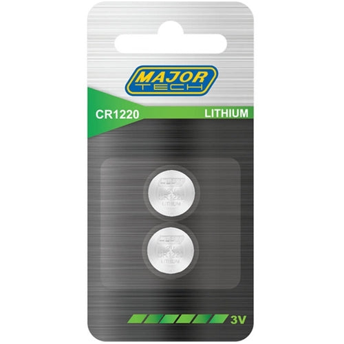3v Lithium Coin cell Battery 2 pack CR1220