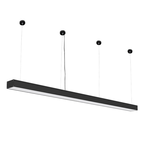 72w Linear Led Light 2400x70mm CCT - PEN867/72Black - Light Market