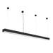 72w Linear Led Light 2400x70mm CCT - PEN867/72Black - Light Market