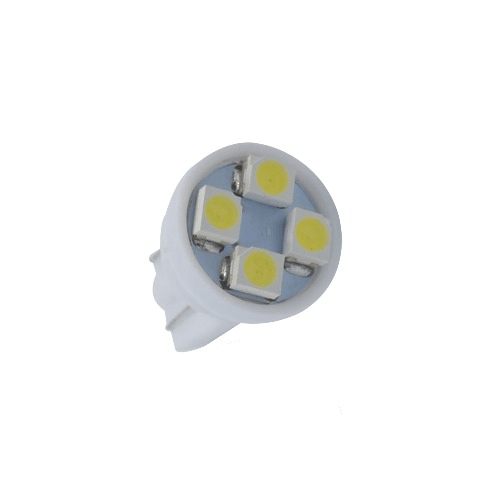 12v T10 4 Smd Led Park Light White Bing Light