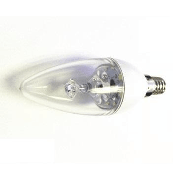E14 3w Led Candle Bulb Clear 6500k HD-BLD03W