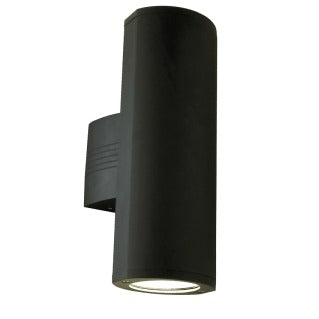 2 x 60W Up and Down Wall Lamp - L133 Black