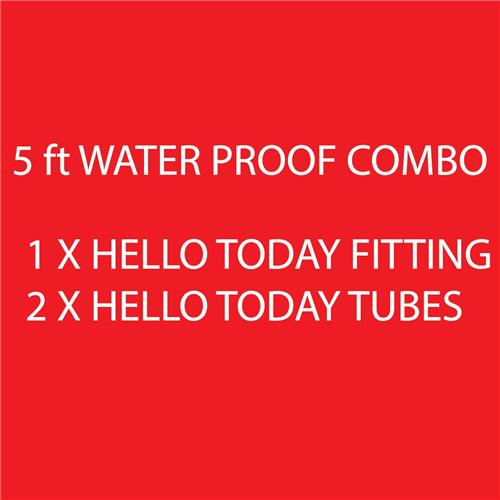 PROMO 5FT WATERPROOF HELLO TODAY + 2 TUBES