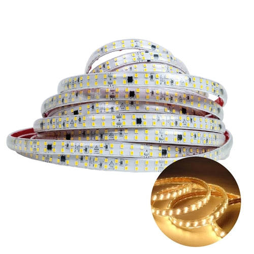 220V 2835 Leadless LED Strip Light 3000k - R612