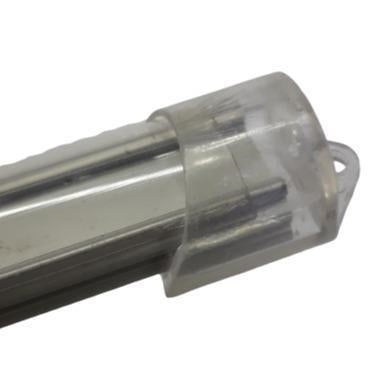 0.5M Aluminium Channel With Clear Cover And End Caps Bing Light