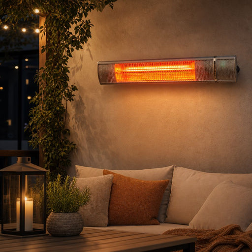 Infrared Patio Heater on wall