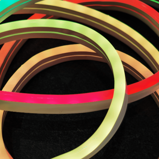 12v 8mm Digital Neon Led Rope Light 1m Bing Light