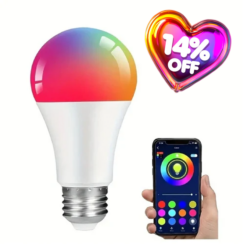 E27 15W RGB+CCT Smart Led Bulb FO-QP38