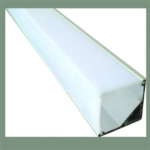 2m Corner Aluminium Channel for LED Strip Light with Square Cover 15.8x15.8mm
