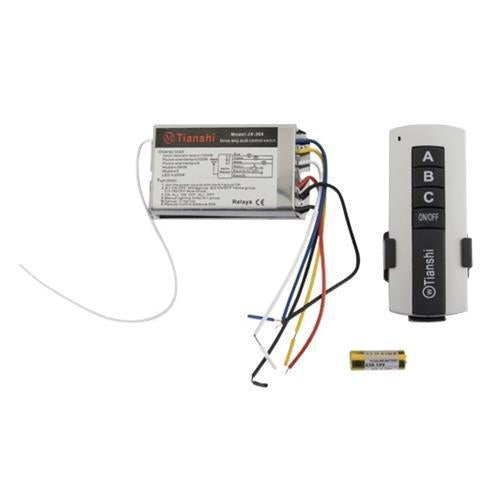 3 Way Remote and Receiver for Ceiling Fittings PART 501 - Bright Star