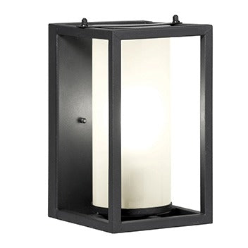 60W E27 Osmo Outdoor Wall Light Black - LS790