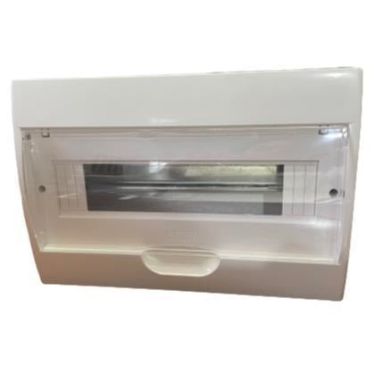 10 Way Surface Mount Unpopulated Din Rail Distribution Box Ausma