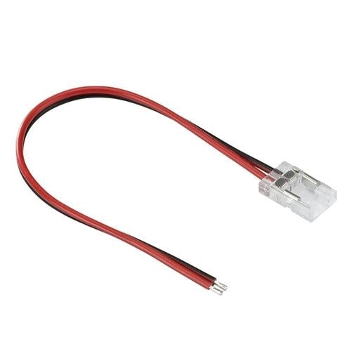 12V / 24V LED COB Flex Strip-to-Power Connector - Single Colour Bing Light