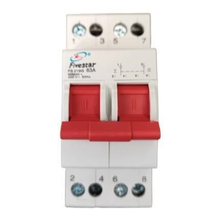 2 Pole 63A Manual Change Over Switch FS219G