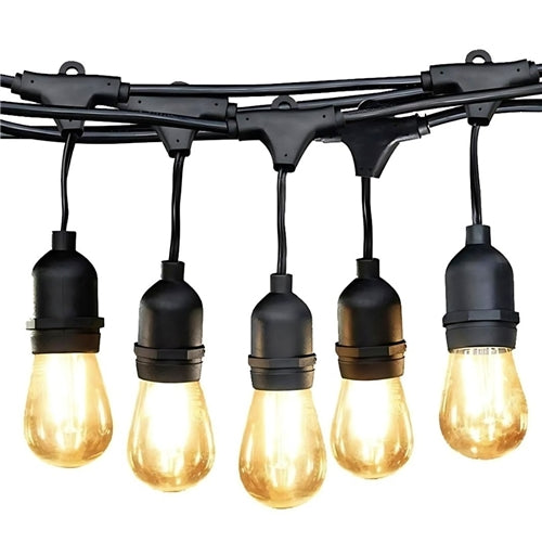 20m Solar Decor String Light with Bulbs & Solar Panel 3000k