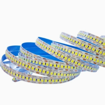 12v 10mm 3528 240 LED Strip Light IP20 5m Roll 6500K Bing Light