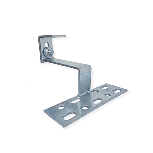 Tile Roof Mounting Hook For Solar Rails - Height Adjustable