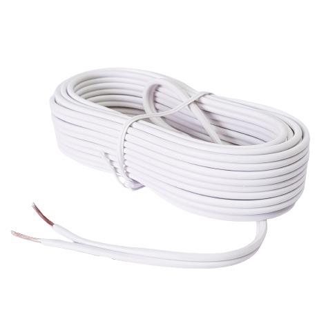 Twin Flex 1.5mm White 100m Roll BS-0237