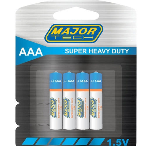 1.5V Super Heavy Duty AAA Battery 4 Pack