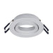 Bevelled Edge Downlight Holder Matt White - DL091 - Light Market