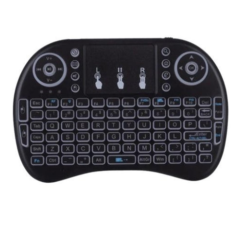 Bluetooth LED Backlit Mini Keyboard With Trackpad AC-1 - Light Market