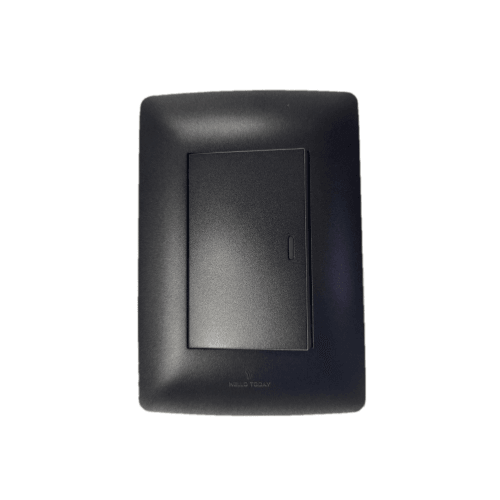 4x2 1 Lever  Light Switch Charcoal S2-101/1