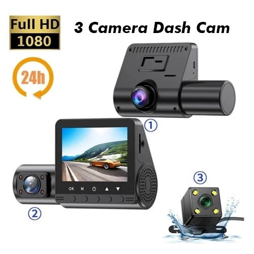 2.4" Car Digital Video Recorder with Reverse Camera CTC-G55