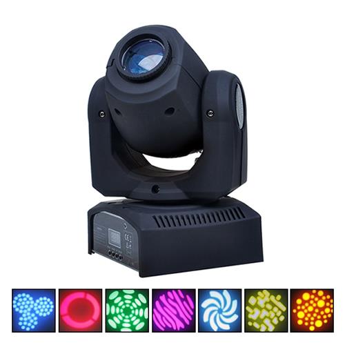 8 Pattern Mini Led Moving Head Spotlight
