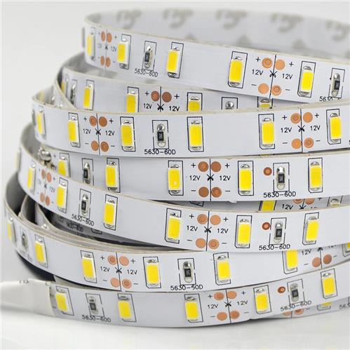 12v 10mm 3056 60 LED Strip Light IP20 5M 6500K budget