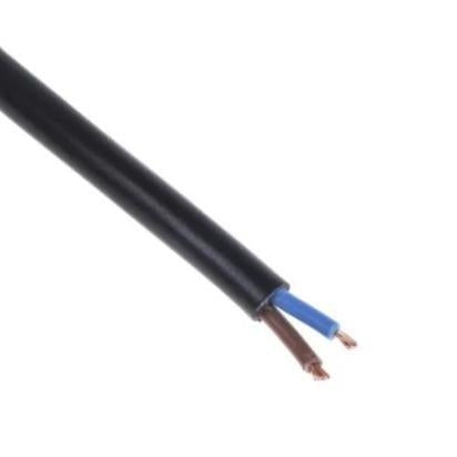 2 Core 0.5mm Cabtyre Black Per Meter