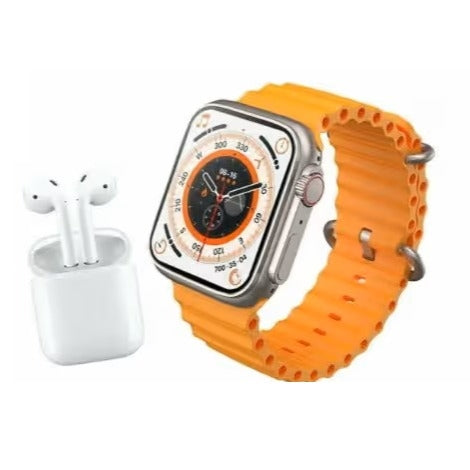 Bluetooth Wireless Earbuds + Ultra Smart Watch - S169