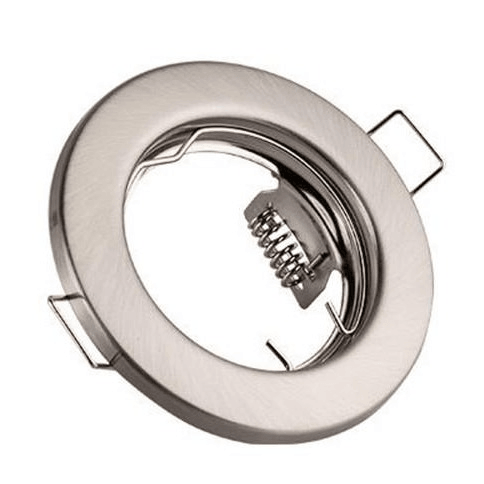 Satin Chrome Downlight Holder Straight 501/ST