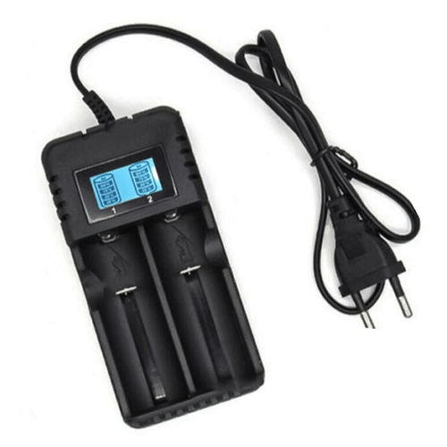 Dual Li-ion Cylinderical Battery Charger HD-8991B - Light Market