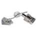 E14x2 Swiveling Wall Light Chrome and Smoked Glass 8015/2 CH - Light Market