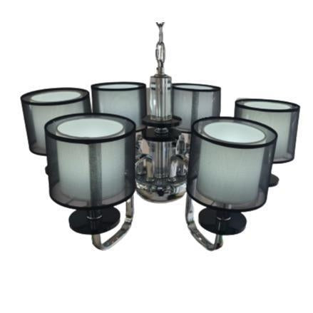 Silver Chandelier TLSI8006 Tempest