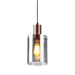 Gold Glass Pendant P9592-1 - Light Market