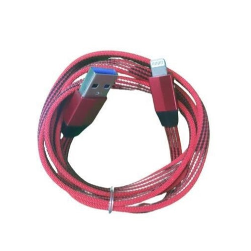Lightning Connector 3.1A Fast Charging Braided Cable - Light Market